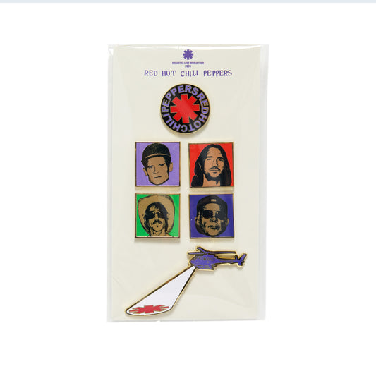 Ensemble de broches en émail Happy Squares