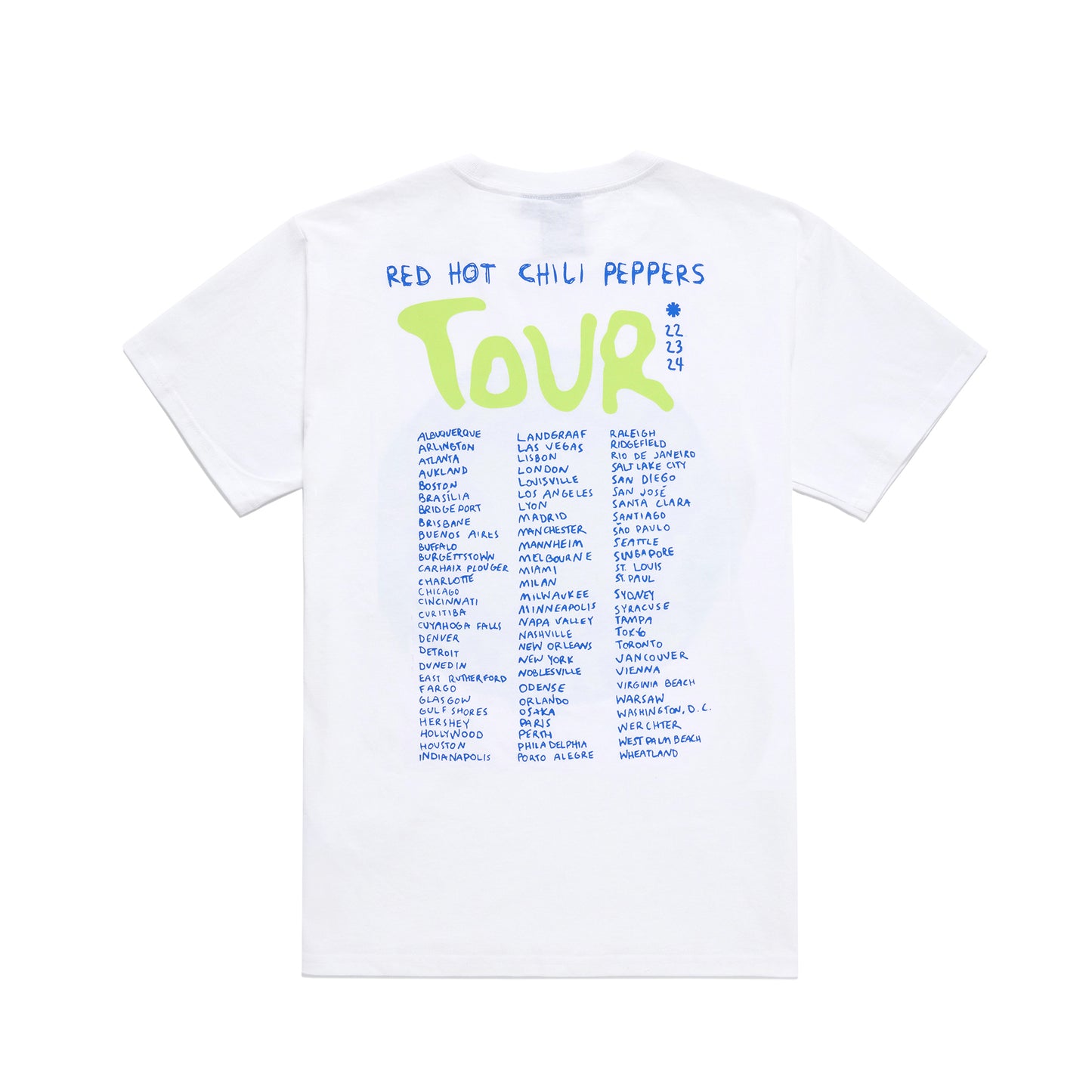 Camiseta Classic Tour 2024 - Azul/Menta