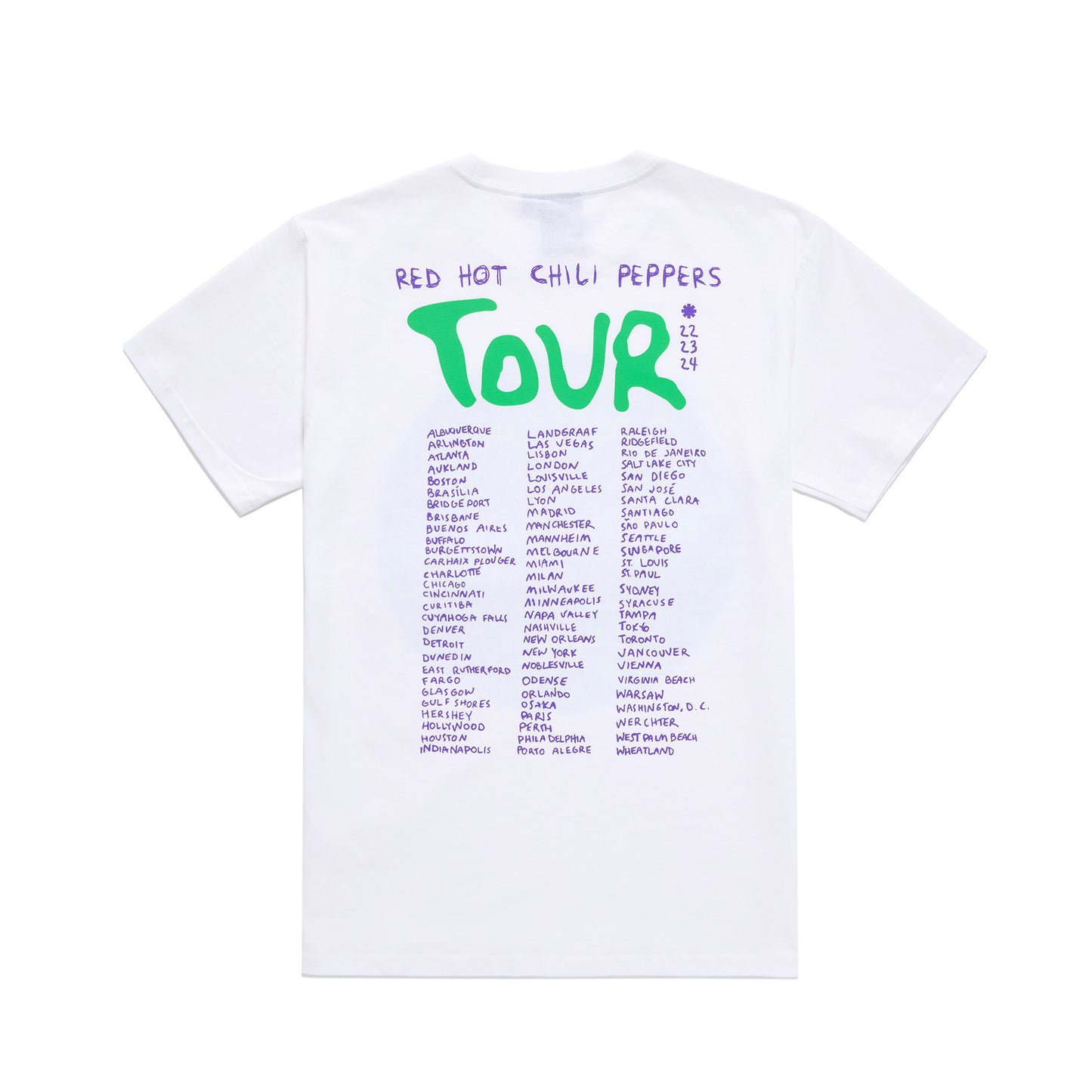 Classic Tour Tee 2024 - Green/Purple