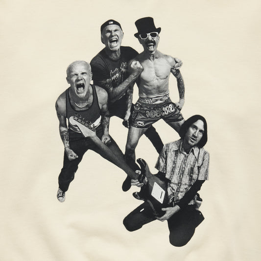 Sweat à capuche Gutteral Scream - Crème