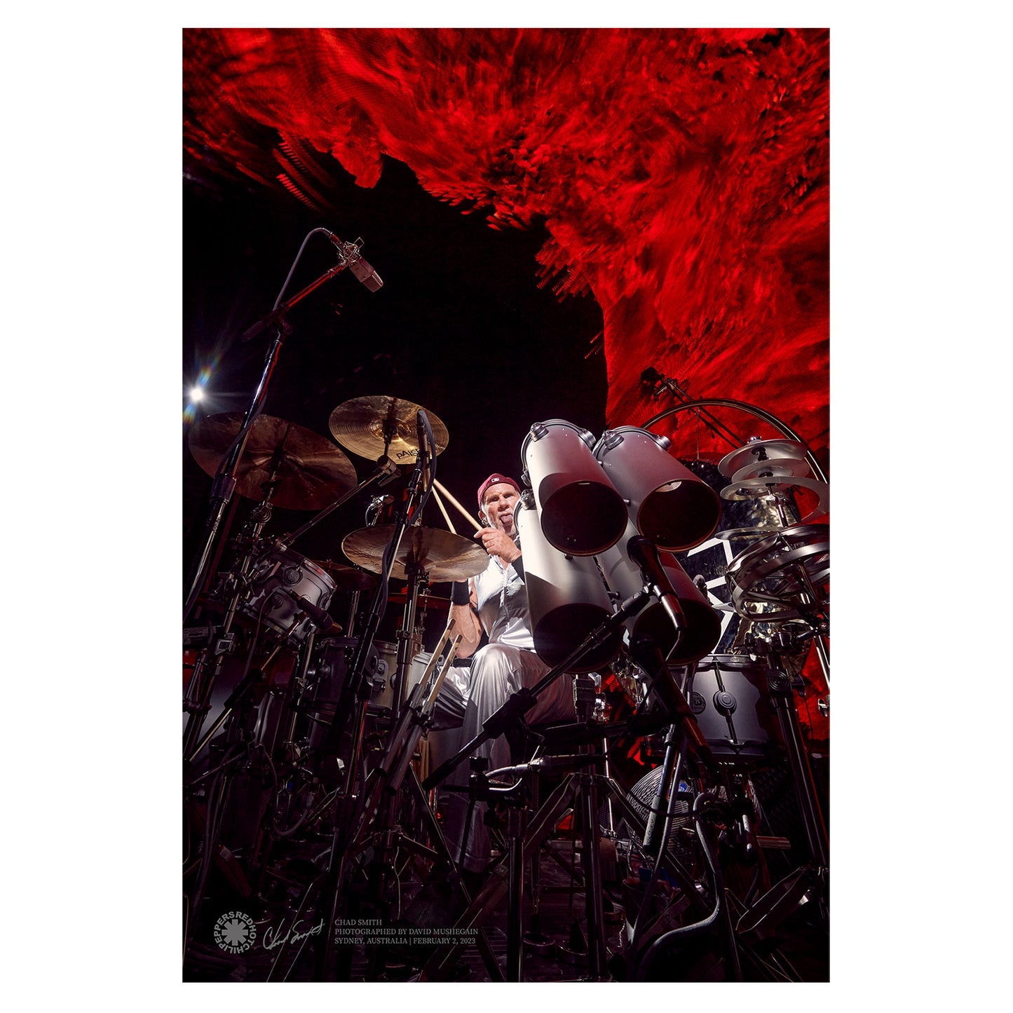 Póster fotográfico de David Mushegain - Chad Smith
