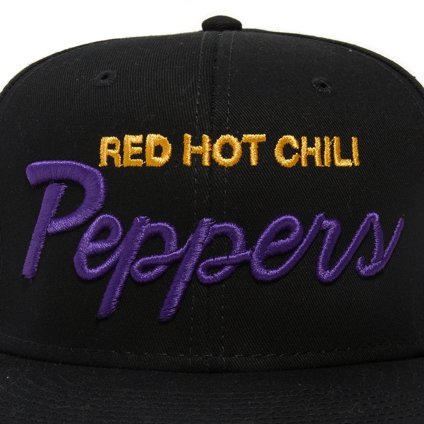 Peppers Snapback Hat - Black