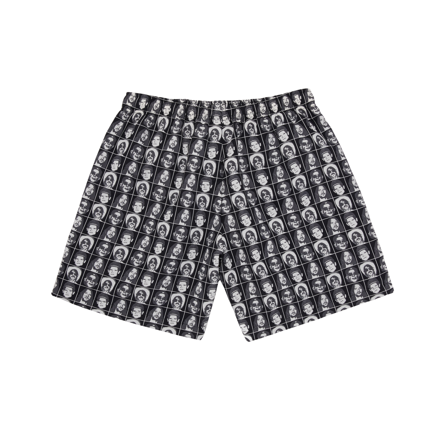 Grid Nylon Shorts