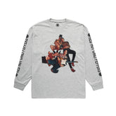 Sexy Time Long Sleeve Tee - Heather Grey