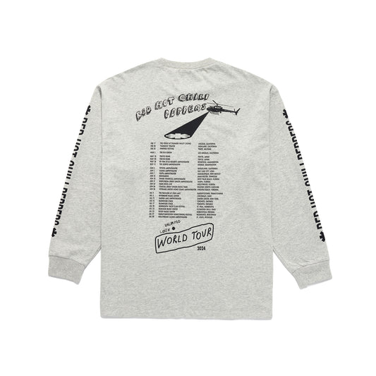 Sexy Time Long Sleeve Tee - Heather Grey