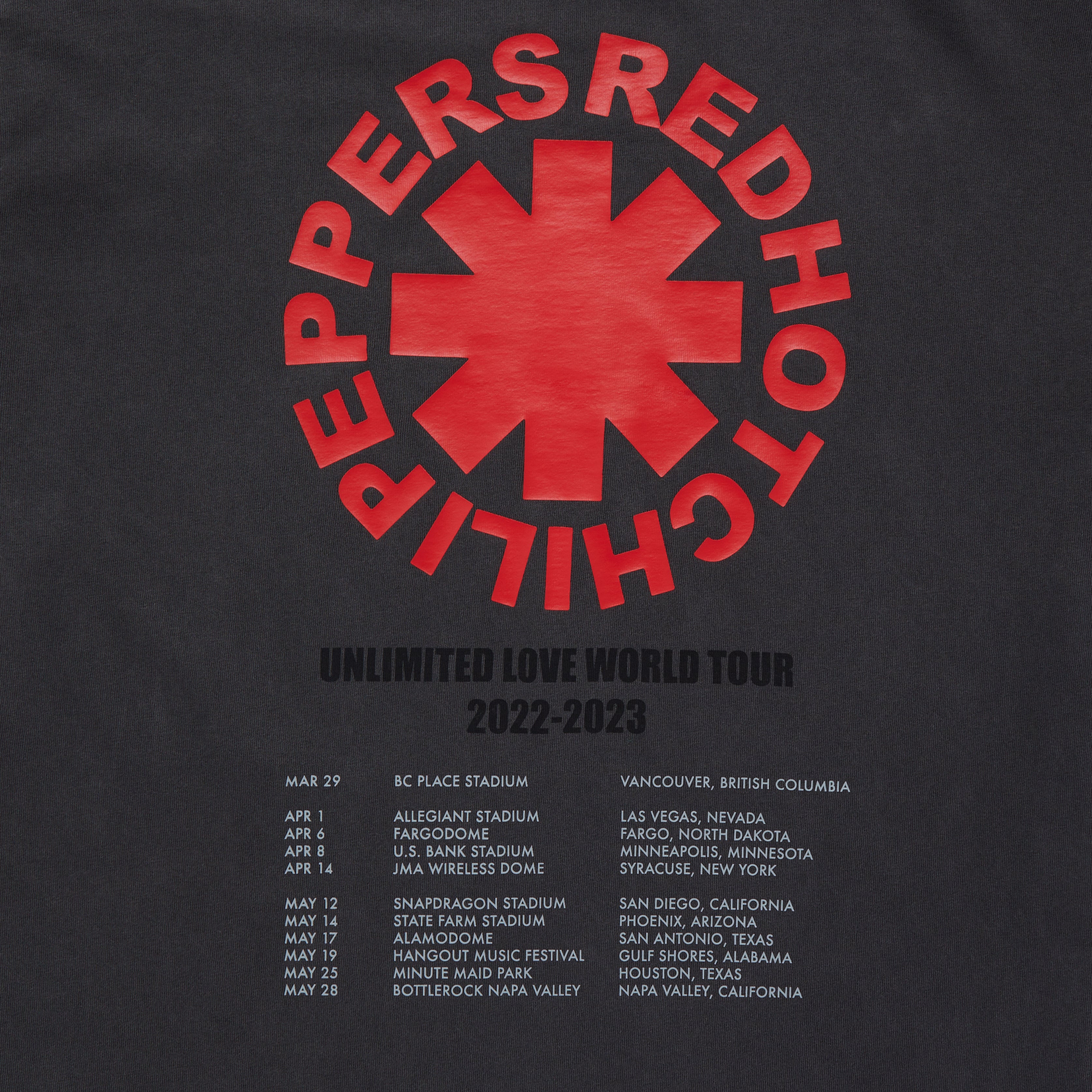 Throwback Tee – Red Hot Chili Peppers