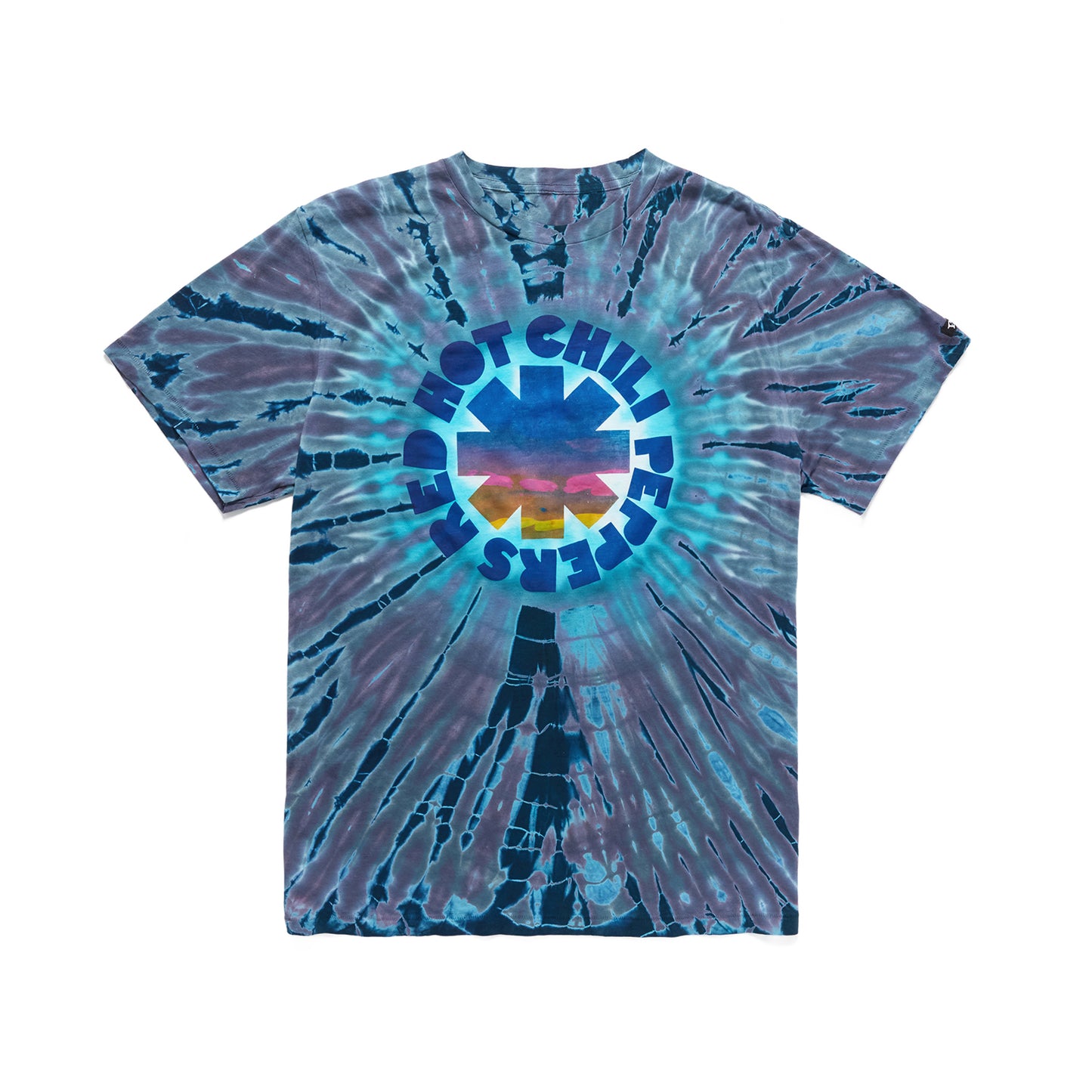 RHCP x Freaktopia Tie Dye Tee - Ocean