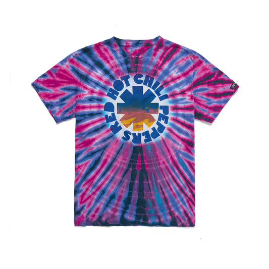 RHCP x Freaktopia Tie Dye Tee - Ultraviolet