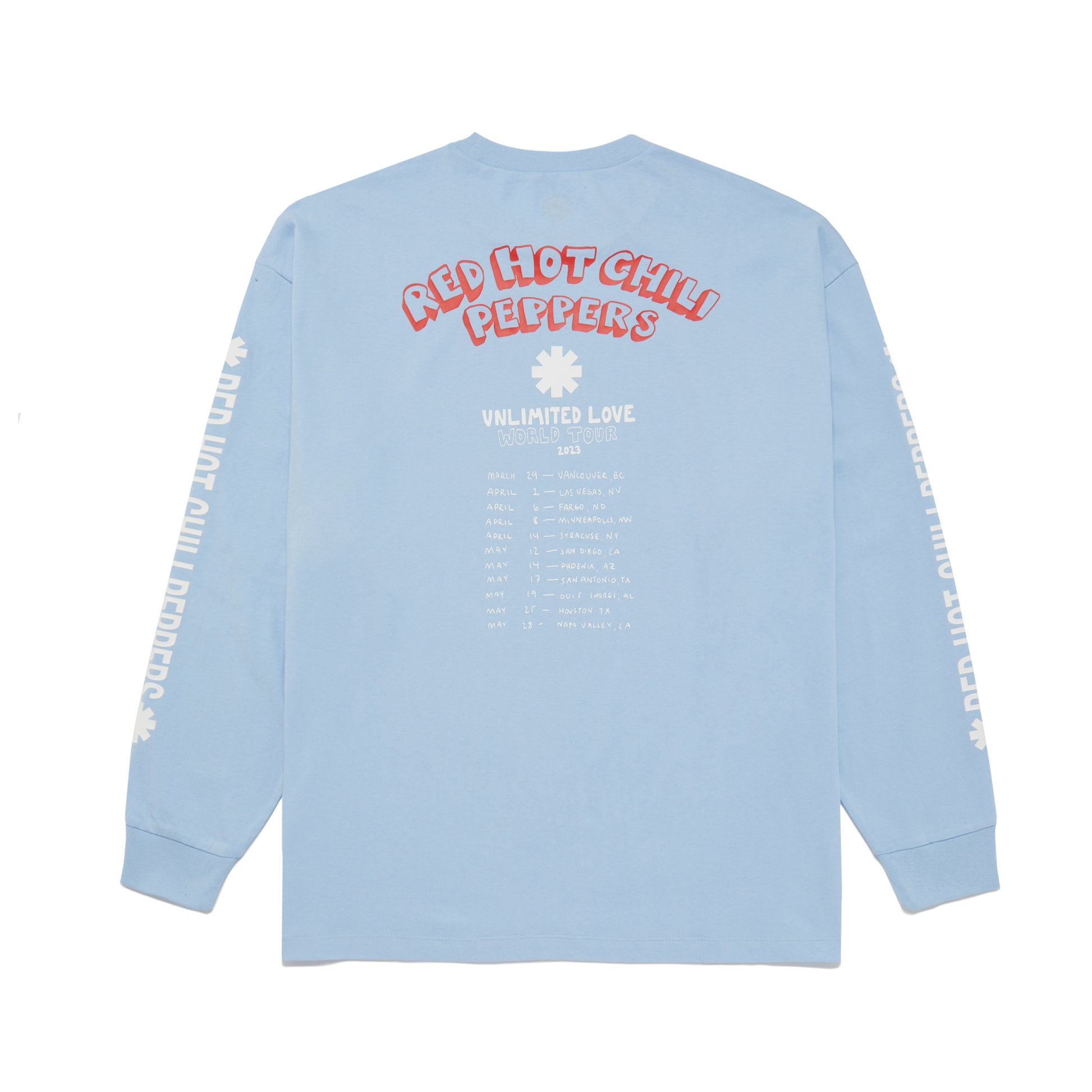 Four Wise Men Tee Baby Blue – Red Hot Chili Peppers