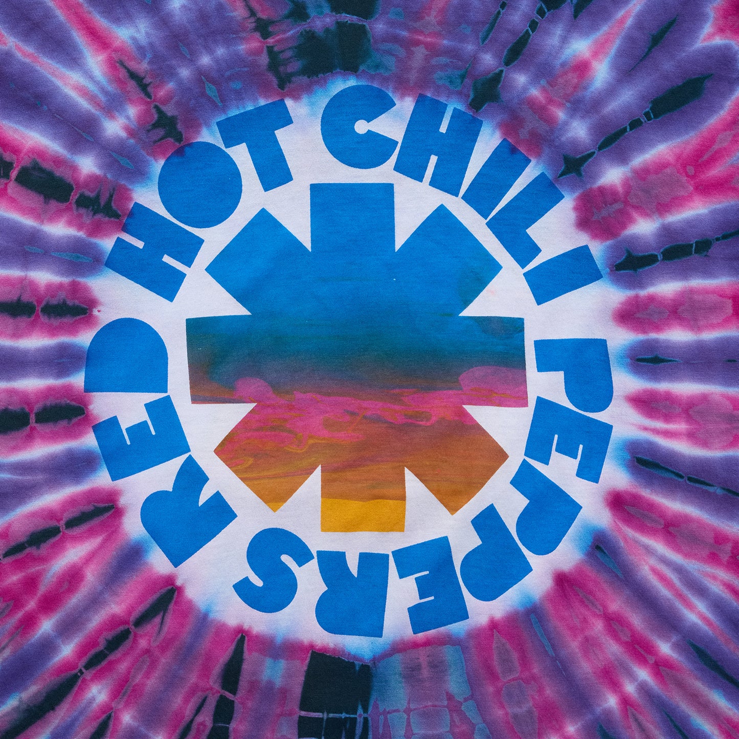 RHCP x Freaktopia Tie Dye Long Sleeve - Ultraviolet