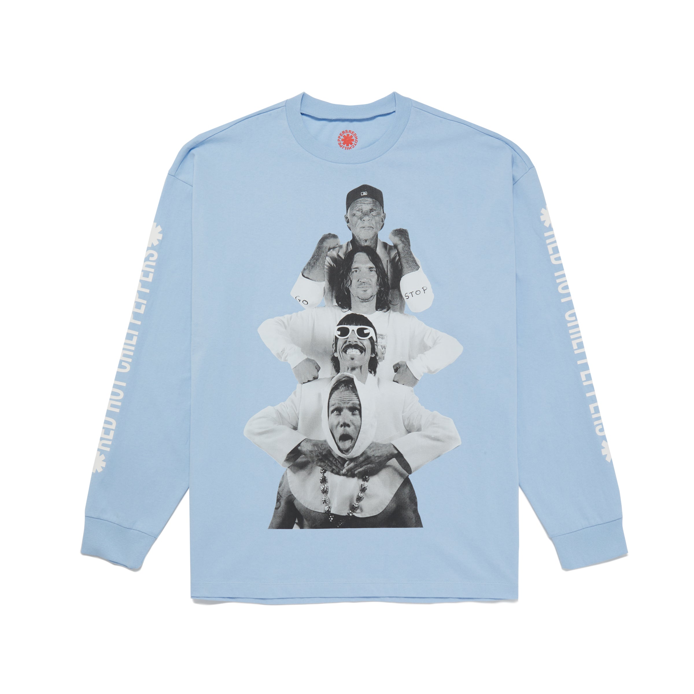 Four Wise Men Tee Baby Blue – Red Hot Chili Peppers