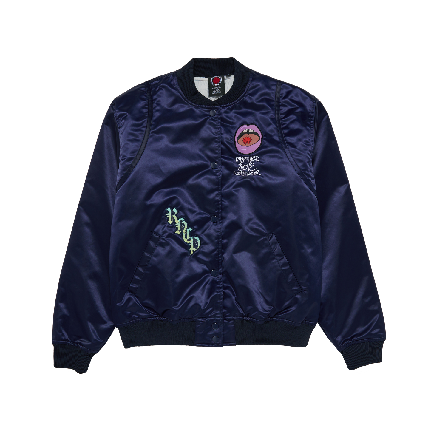 Embroidered Satin Official Tour Bomber