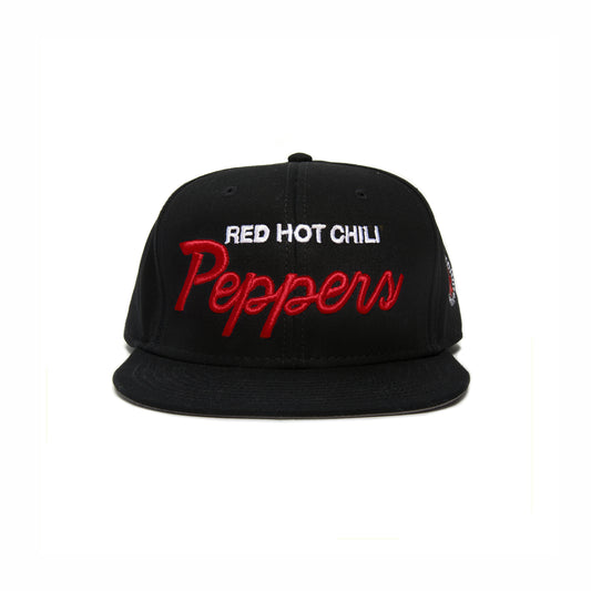 Peppers Snapback Hat - Classic Black