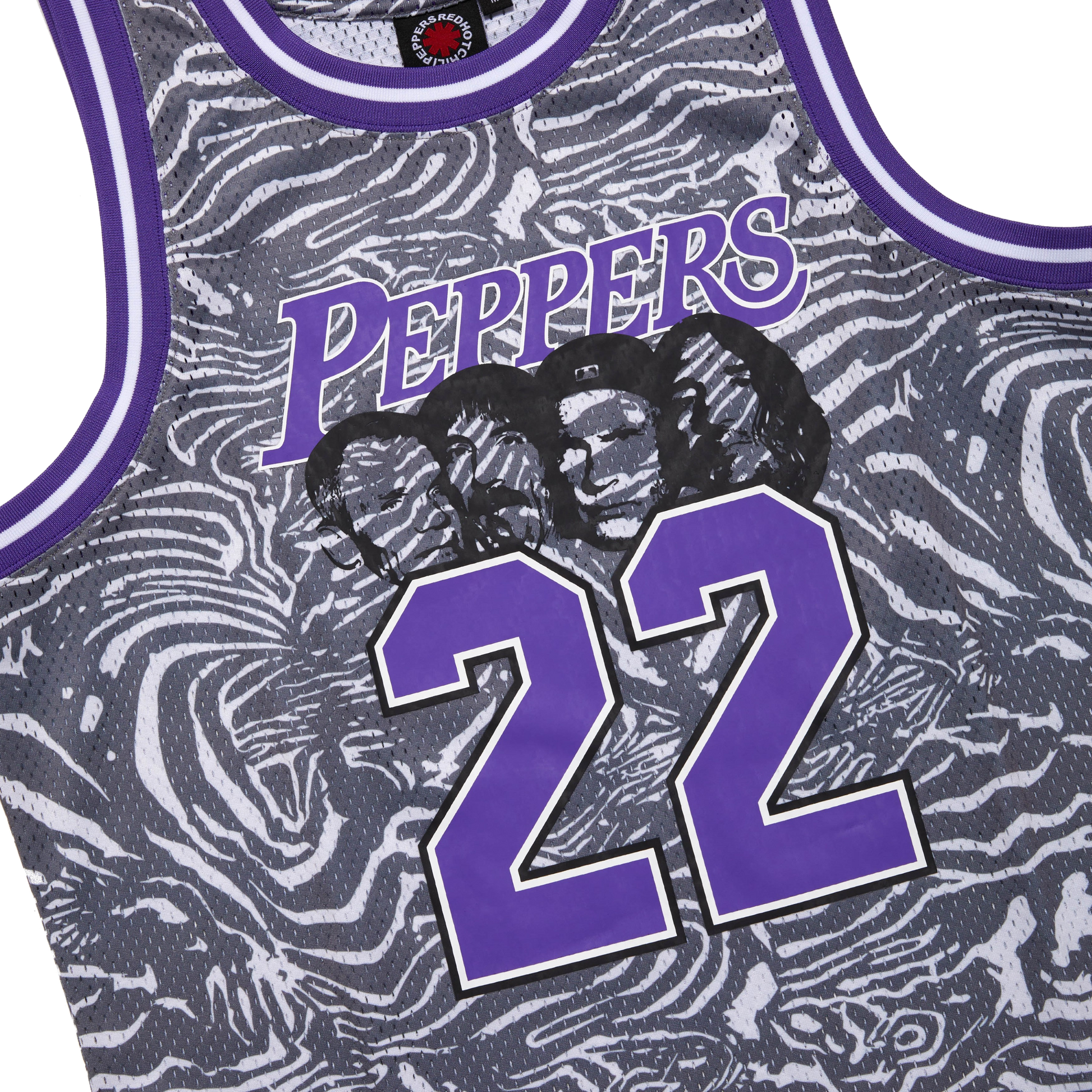 Red hot chili peppers lakers jersey hotsell