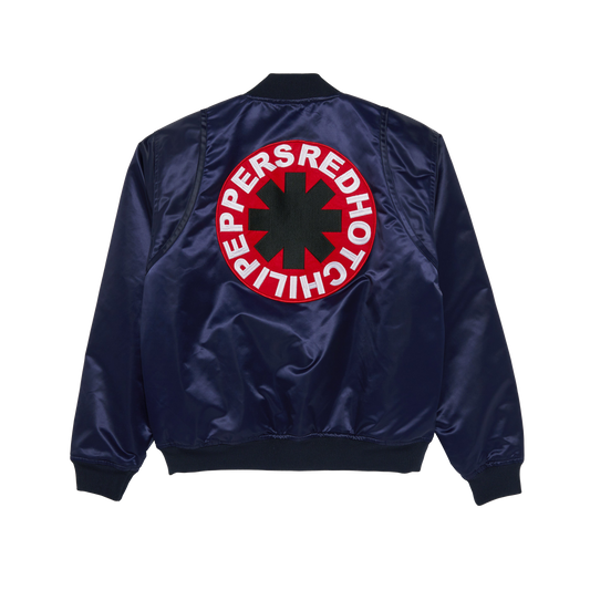 Embroidered Satin Official Tour Bomber