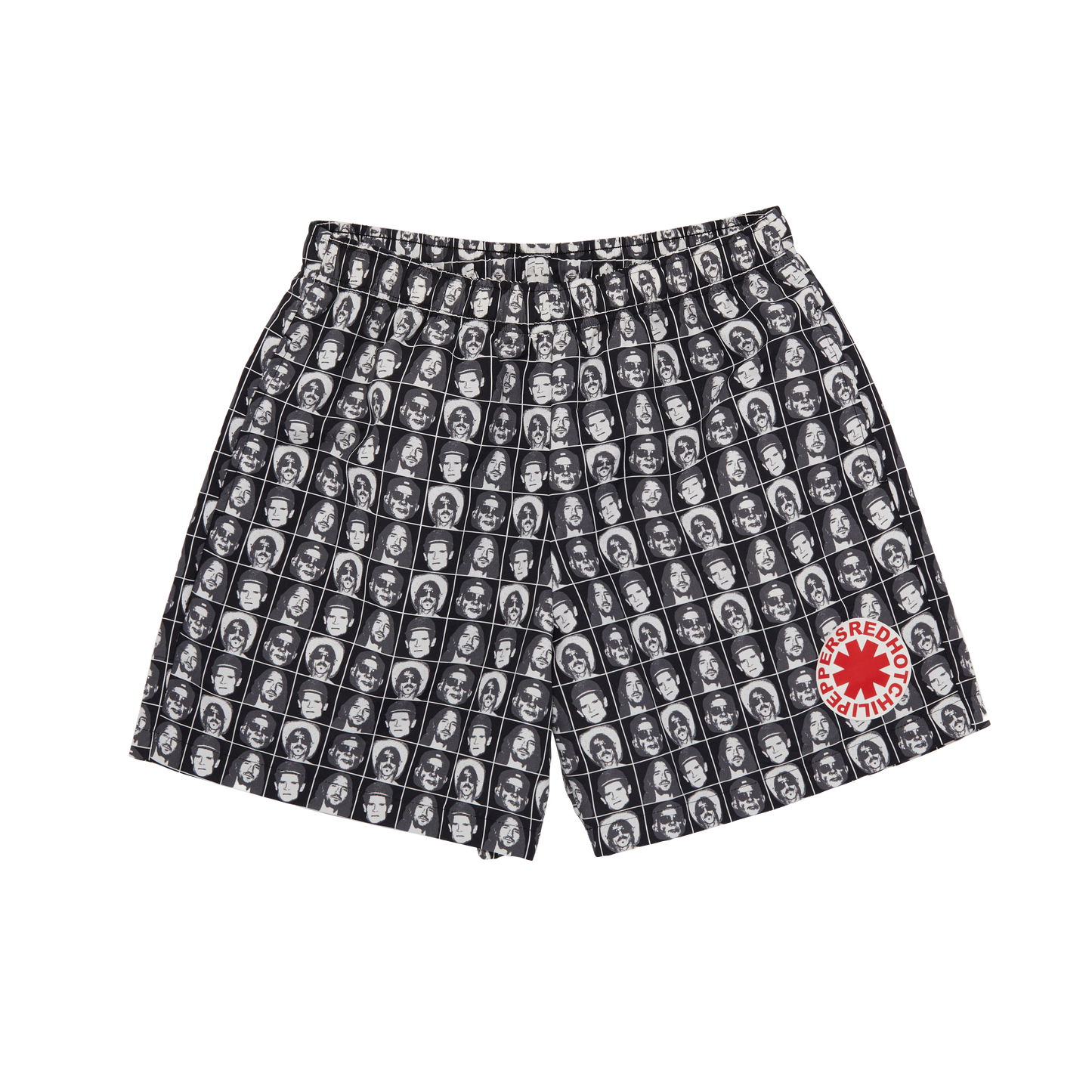 Grid Nylon Shorts