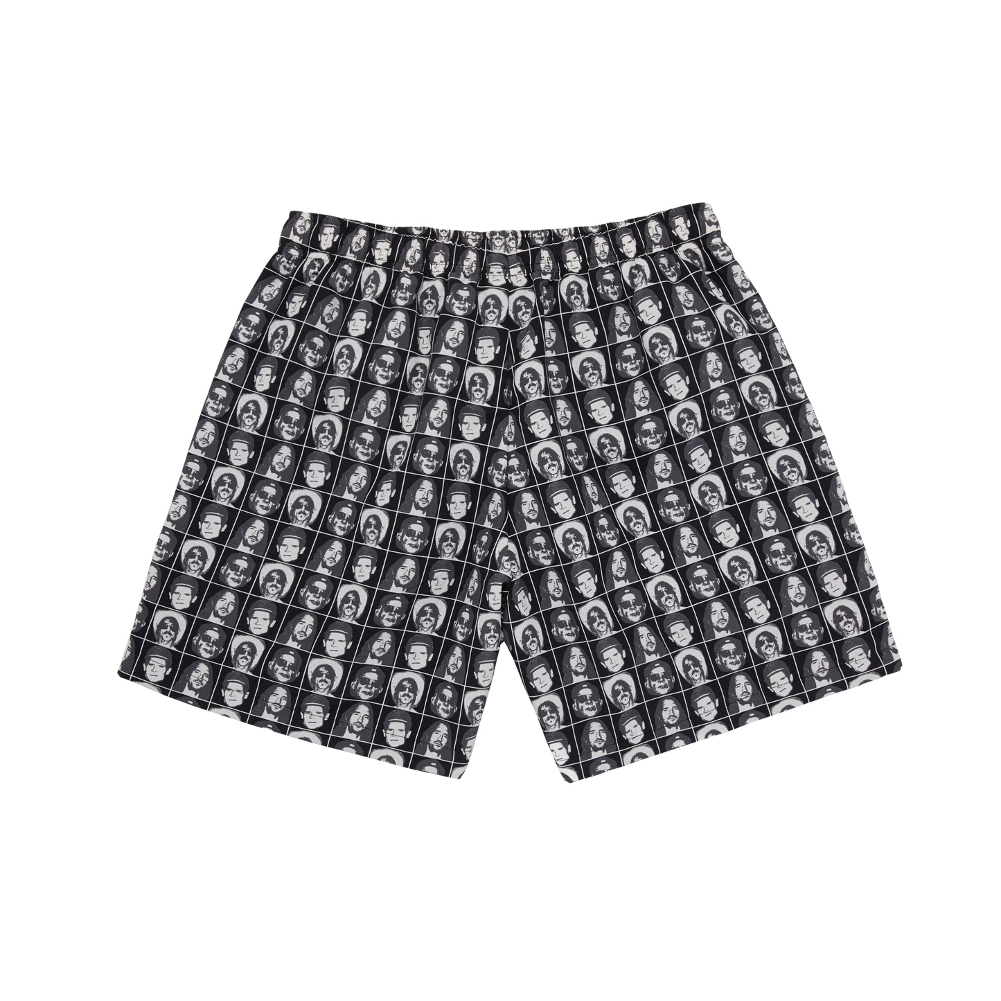 Grid Nylon Shorts – Red Hot Chili Peppers